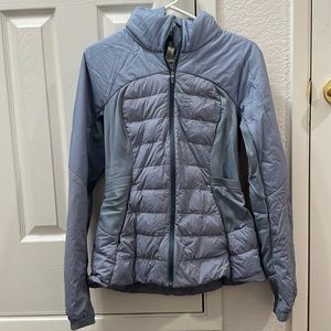 Lululemon Blue Down for it All Jacket - size 10
